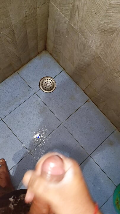 Shake in the bathroom today