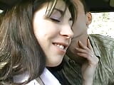 Curvy French slut with dark hair getting banged in the van snapshot 2