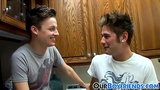 Hard and rough threesome sex with sexy big dick twinks snapshot 1