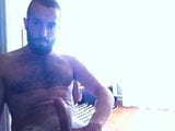 Superbe Beautiful hairy man wanking snapshot 5