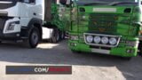 O blondă fierbinte printre șoferii de camion snapshot 3