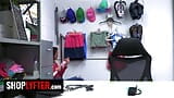 Schwarzer teenager wird anal bestraft und wird bald nicht wieder stiehlen - shoplyfter snapshot 4