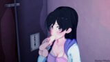 Chizuru Mizuhara: Gives A Quick Blowjob In A Public Bathroom snapshot 4