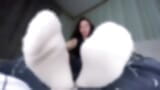 Teaser footjob icecream snapshot 1