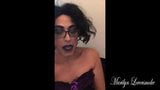 Marilyn Smokes Her VS Menthol 120s For You snapshot 4