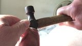 Sunny Sunday foreskin stretching - hammer snapshot 6