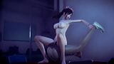 Hentai Uncensored - Secretary and boss having sex at night in the office snapshot 11