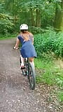 Sexy Cyclist on a Walk, Greedily Swallowed all My Sperm snapshot 3