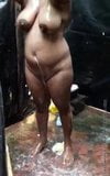 Lankan Step Mom bathing snapshot 4