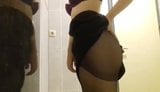 Pantyhose and Skirt snapshot 3