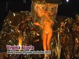 Virginia Acosta, de naakte koningin van het corrientes -carnaval snapshot 2