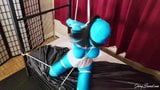 Zentai Bondage Striptease snapshot 2