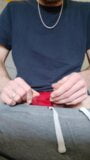 Huge Cum For Final Time in Red Briefs snapshot 2