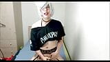 thicc femboy giving dripping cumshot in a private cam show snapshot 13