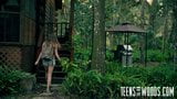 Adolescente sacanagem fodida com força na floresta snapshot 2