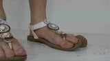 High Heel Heidis Side-Cockcrush with Sandals and Footjob 1 snapshot 6