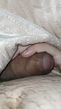 London bitch paws under customer's blanket with big dick snapshot 13