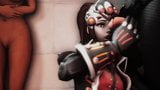 Overwatch Phara, scènes de sexe, SFM snapshot 11