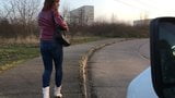 outdoor in tight jeans snapshot 2