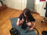 Quick vacuum masturbation snapshot 1