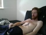 Bearded Aussie Ginger Otter Gooner Poppers Up for a Nut snapshot 3