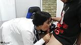 The great nurse and her patient doing mischief CUM -MOUTH - Porn in Spanish snapshot 2