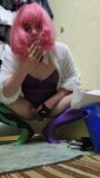 Pokemon Klara Cosplayerin leichte Transen-Masturbation snapshot 5