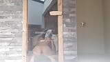 Dada deville ngentot berisiko banget dan buru-buru di ruangan sauna, sampai muncrat snapshot 3