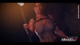 Lara và hộp sọ ngọc bích - hoạt hình 3D snapshot 2