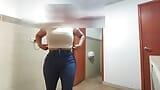 AMATEUR CAMERA IN PUBLIC TOILET IN SHOPPING MALL IN MADRID snapshot 16