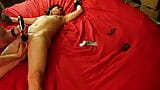 Tied up blindfolded Milf-Slave - Anal multiple Orgasm Torture snapshot 12