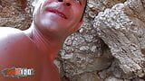 Double penetration at the beach with horny french pornstar Shannya Tweeks snapshot 17