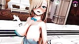 Queens - 2 meninas sexy em traje de coelho dançando (3D HENTAI) snapshot 7