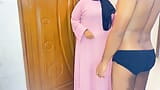 Grovt knull med muslimsk kvinna som bär hijab! - Sperma vild snapshot 8