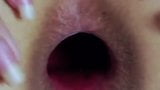 Extreme close-up gapende holle lul snapshot 4