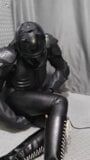 rubber drone having fun with the cock and jerk off snapshot 11