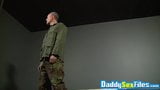 Daddy and his military men all cum after deepthroat session snapshot 2