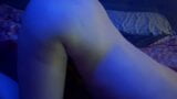 DoggyStyle With Perfect Ass Tied to bed, Gaped Pussy Stuffed with Stretchy Alien Toys snapshot 2