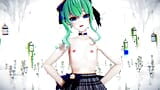 Suisei Rabbit Hole Dance - Beta - Emerald Hair Color Edit Smixix snapshot 5