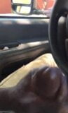 Man cum so hard in his car Homme cum si fort dans sa voiture snapshot 7