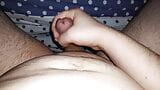 Jerking off at a friend house. My friends sleep next room snapshot 2