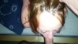 Cock loving slut got the cum in her mouth snapshot 4