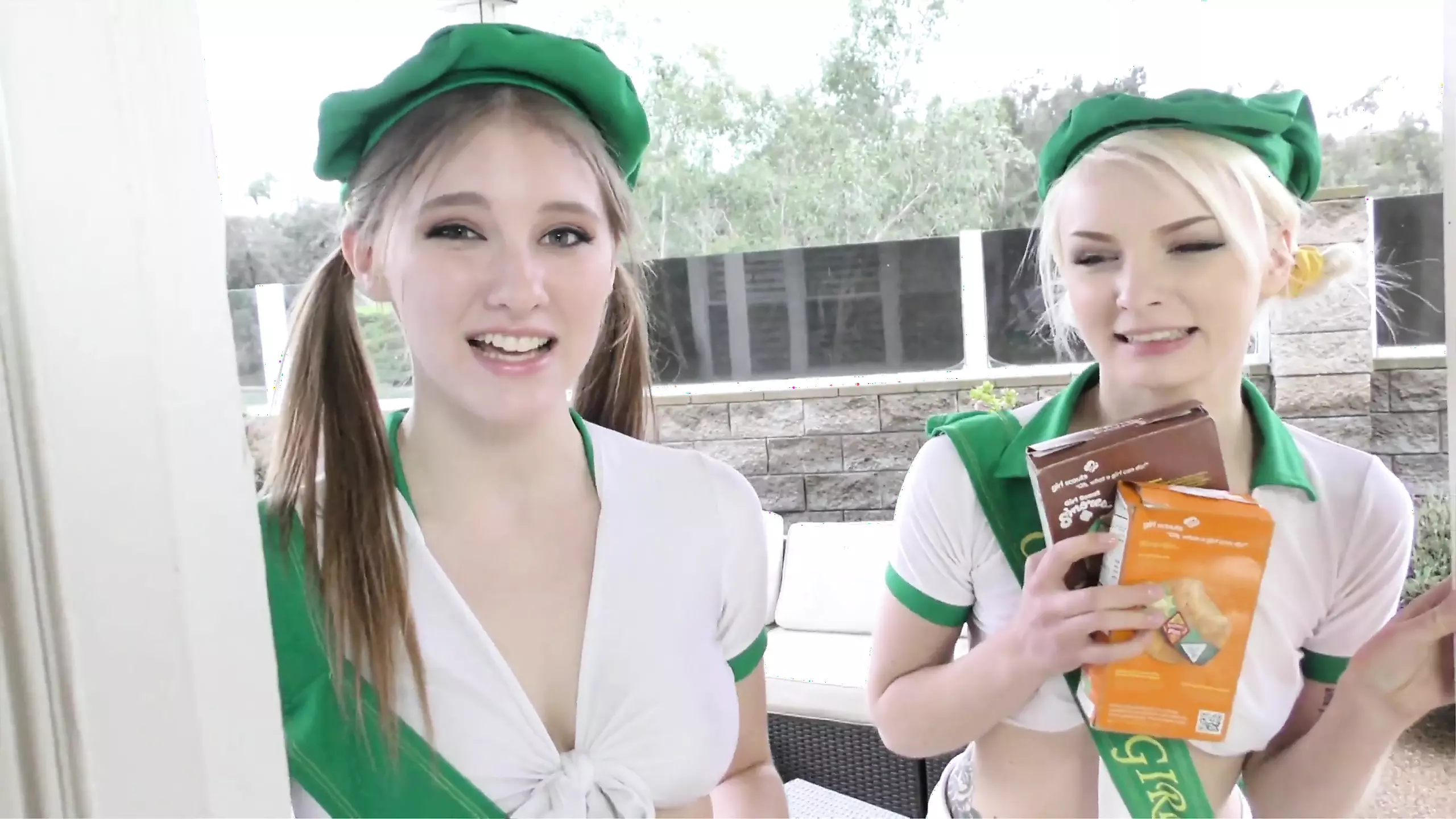 Free watch & Download Melody and Alice Are the Hot New Scout Babe Team in