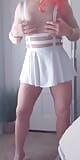 Crossdresser strip tease snapshot 2