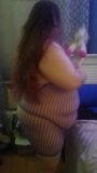 Bbw femboy reet schudt in visnetten snapshot 9