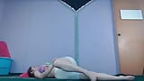 योगा बिगिनर लाइवस्ट्रीम फ्लैश - बड़े स्तनों वाली लैटिना snapshot 3