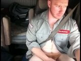 Uncut Trucker Jerking and Eating the Load snapshot 10