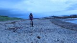 Crossdressed on the beach in Northumberland snapshot 10