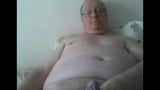 Opa komt klaar op webcam snapshot 3