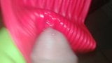 Green rubber glove wank snapshot 15